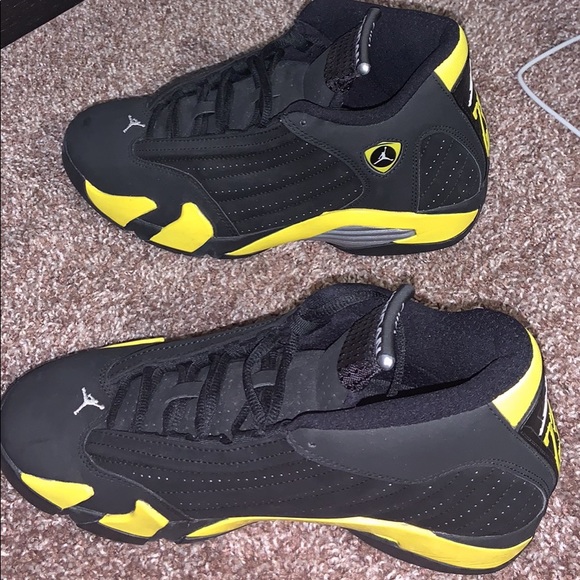 Jordan 14 Thunder MEN SIZE 8 - Picture 4 of 7